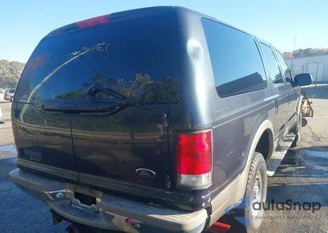 2000 Ford Excursion Limited z USA, uszkodzony, nr VIN 1FMNU43S5YEC33347